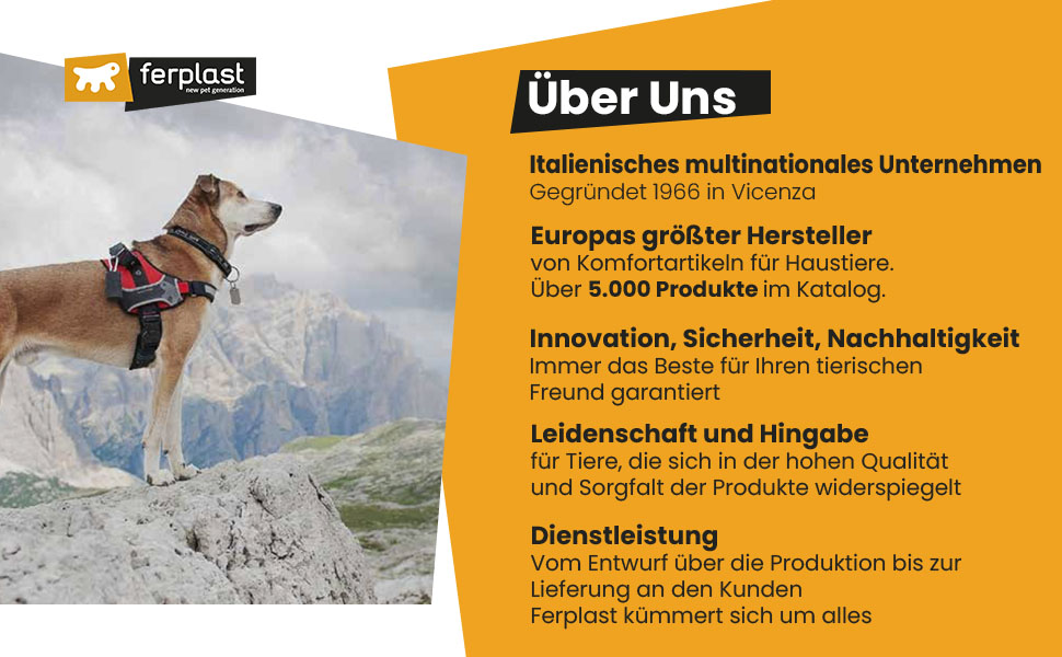 Нашийник для собак Ferplast ERGOFLUO C15/42 з м'якою підкладкою та мікрорегулюванням, рожевий (43x51x25 мм)