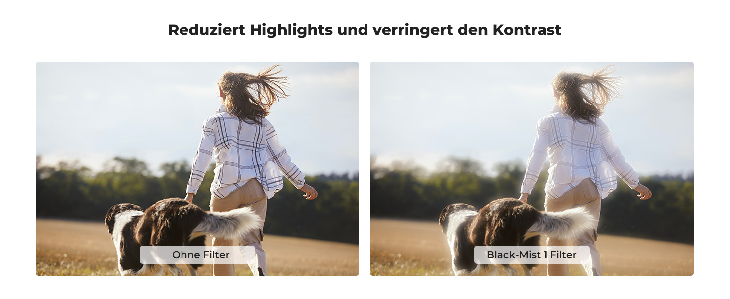 Фільтр K&F Concept Nano-K Serie Black Mist 82mm з оптичного скла з 18-шаровим покриттям для відео та портретної фотографії