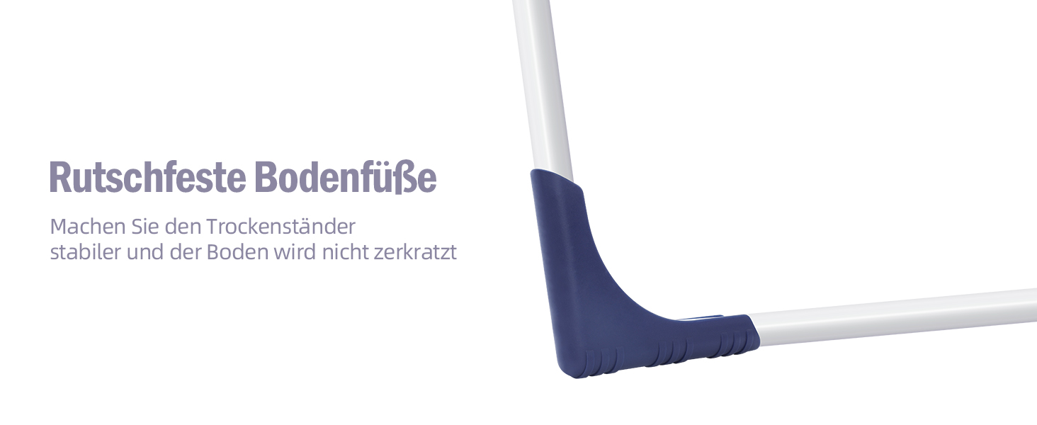 Сушарка для білизни з крилами, розкладна, з мішком для білизни та тримачем для шкарпеток, для одягу та рушників