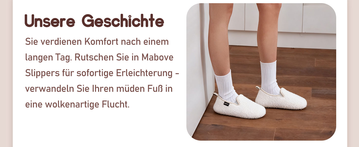 Тапочки жіночі зимові теплі з піною Memory Foam та антиковзною підошвою, 38/39 EU, білі