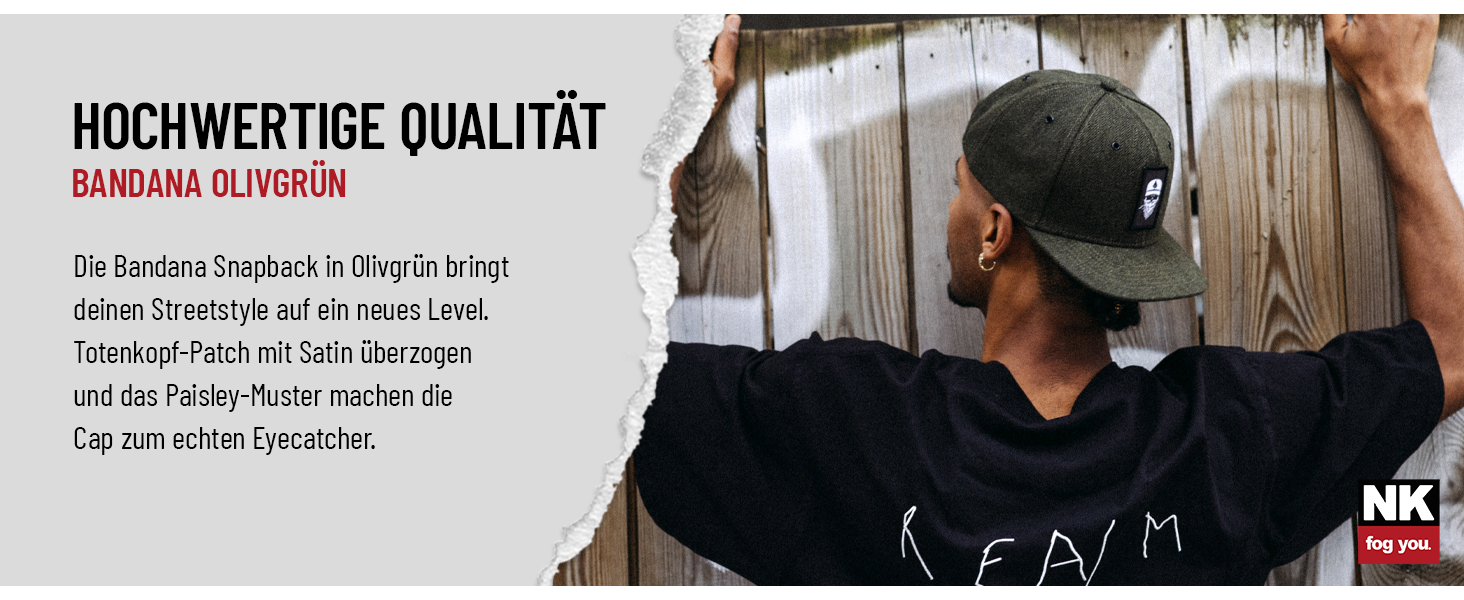 Кепка Snapback Nebelkind для чоловіків та жінок, унісекс, регульований розмір, трендовий streetwear стиль, оливковий колір