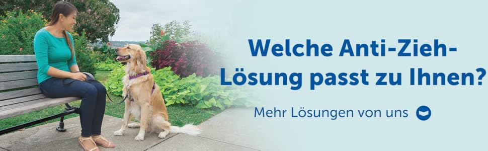 Нашийник-шлейка PetSafe 3-в-1 для собак, з анти-тягнучим кільцем та ременем для авто, розмір L, чорний