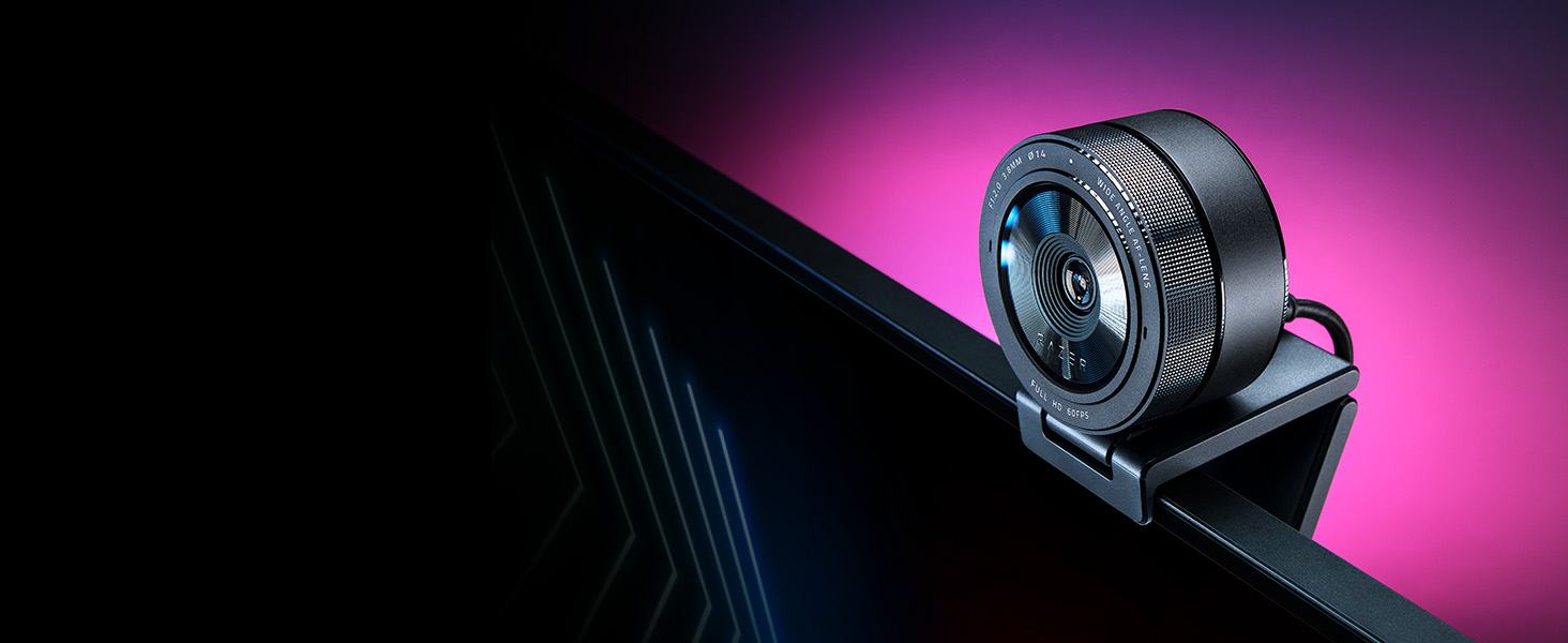Razer Seiren X для PlayStation - USB конденсаторний мікрофон для стрімінгу PS4/PS5 (чорно-синій). З амортизатором, суперкардіоїда, кнопка вимкнення звуку