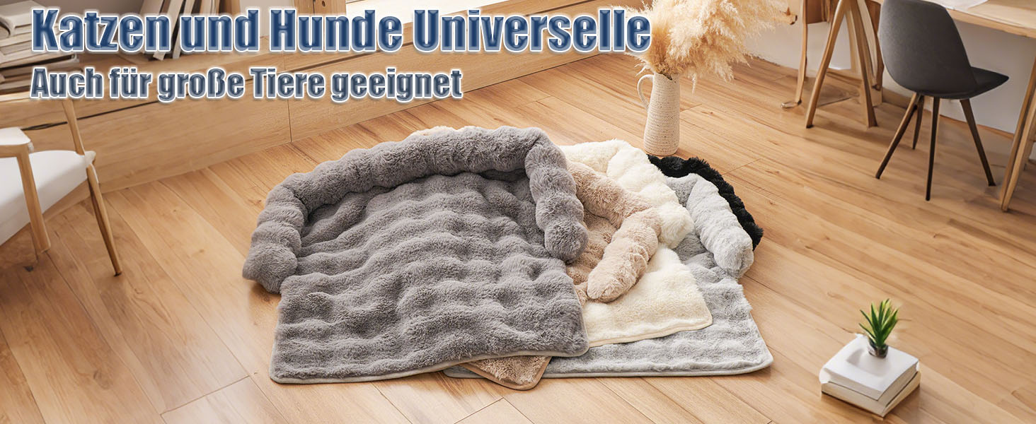 М'яке ліжко для собак та котів, ліжко-диван з бортиками, 75x75 см, світло-сірий колір