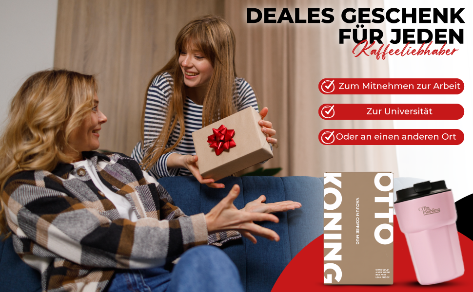 Термокружка 350 мл з кришкою, що не протікає, для кави та чаю, з нержавіючої сталі, рожева