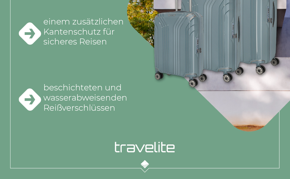 Чохол-валіза Travelite ELVAA Rosé 66 см, 72-77 л з переробленим інтер'єром: стильний тріумф комфорту та захисту, з розширюваною секцією, захисними кутиками та TSA замком