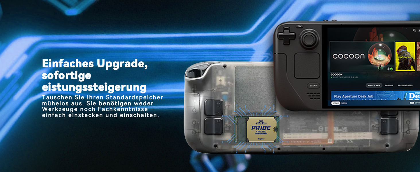 KingSpec ONEBOOM X400 SSD: Швидкий M.2 PCIe Gen4 NVMe SSD для ігор та ПК (512GB)