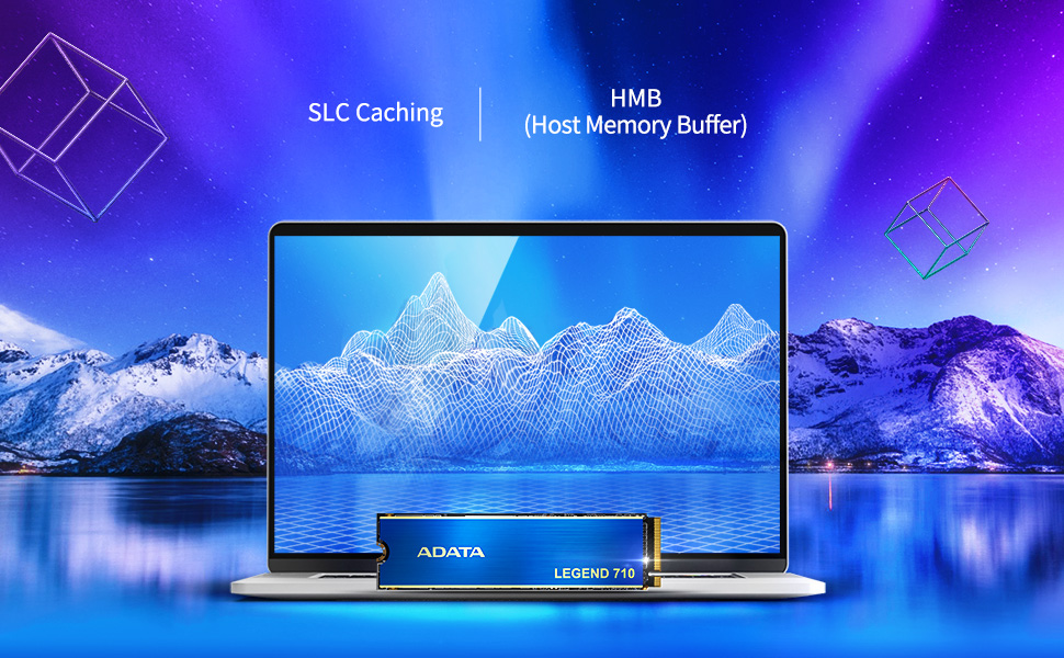 SSD ADATA Legend 710 M.2 1TB PCIe Gen3x4 NVMe 2280 (2400/1800 MB/s) – Чорний