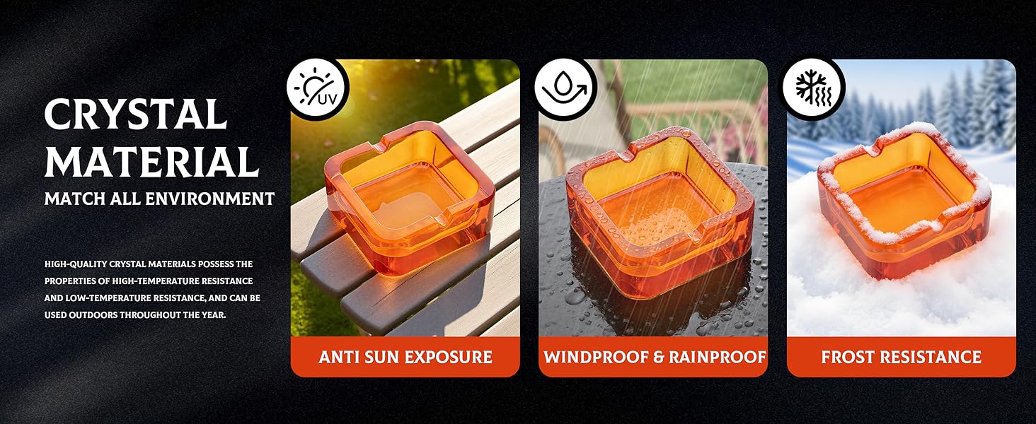 Вінтажна попільничка з кришкою, металева, з кулькою, непротікаюча, для дому, офісу, готелю, вулиці - декоративний подарунок (жовта)