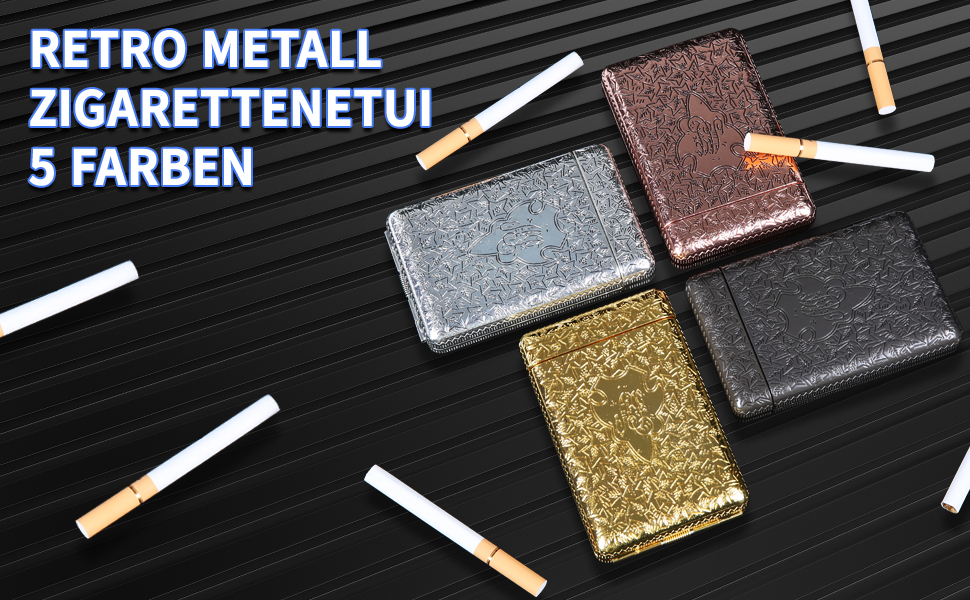 Металеве тютюнопакувальник, 14 шт., Peaky Blinders, бронзовий, для чоловіків та жінок