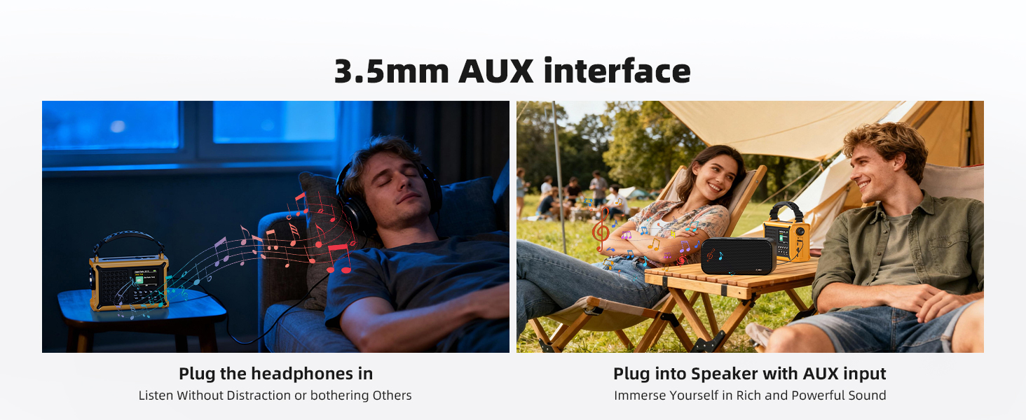 Сонячне радіо Solar Radio з ручкою, 12000mAh, DAB/DAB+/UKW, радіо для надзвичайних ситуацій з сонячною панеллю 8500мм² та ручкою 650mA, радіо з динамо, Bluetooth, ліхтарик та зарядний пристрій USB, для кемпінгу, надзвичайних ситуацій (жовте)