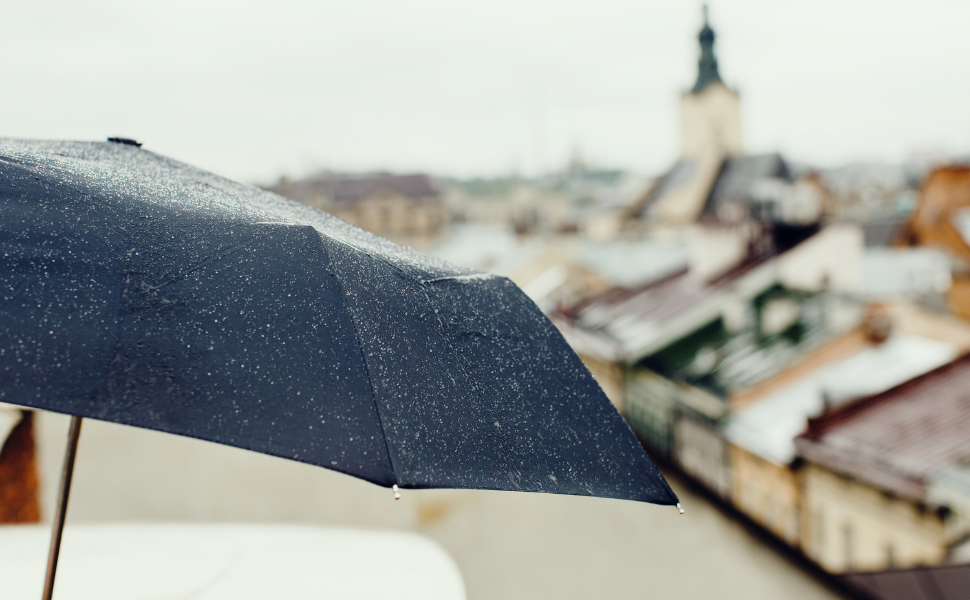 Loiina Сонцезахисний парасолька-рюкзак, вітростійкий, з подвійним куполом, автоматичний механізм, 8 спиць з нержавіючої сталі, захист від УФ-променів, легкий, компактний, стабільний