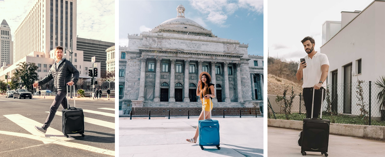 Валіза American Tourister Summerfunk синя (темно-синя), 79 см, 119 л