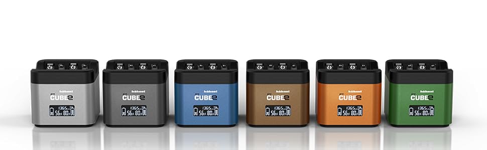 Зарядний пристрій Hähnel ProCube 2 для камер Fujifilm - зарядка NP-W126S, NP-W235 з USB та AA-слотами - EU/UK/USA