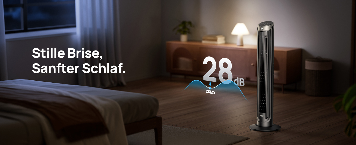 Вентилятор підлоговий Smart DREO з пультом, Wi-Fi, таймером 12 год, сріблястий. Охолодження для спальні, 5 режимів, 4 режими роботи, дистанційне керування, Alexa