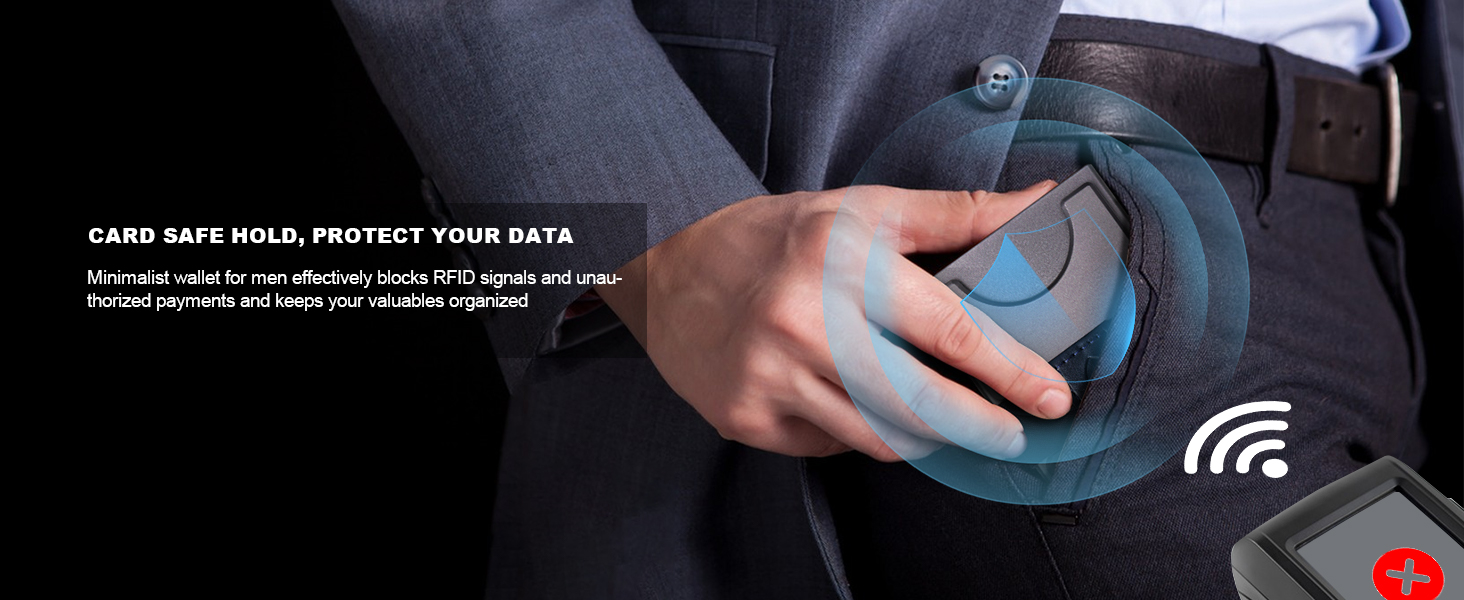 Елегантне металеве картхолдер для 12 карт з RFID захистом (алюміній, сірий)