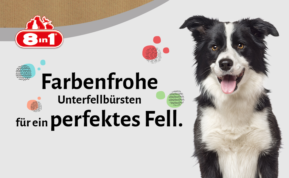 Щітка для вичісування підшерстка DeShedder L - 8 в 1 для великих собак (коротко- та довгошерстих)