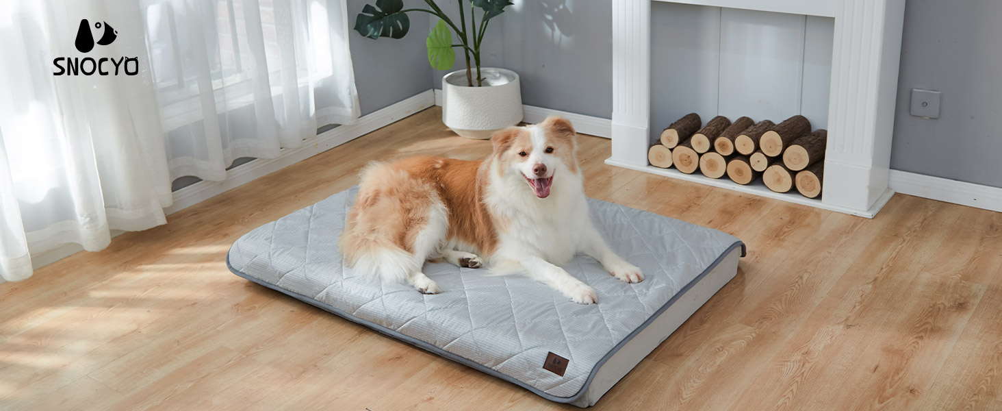 Килимок для собак та котів, ультрам'який, водонепроникний, 75x60 см, миючий, двосторонній (охолоджуючий та зігріваючий) для цілорічного комфорту, сірий та білий