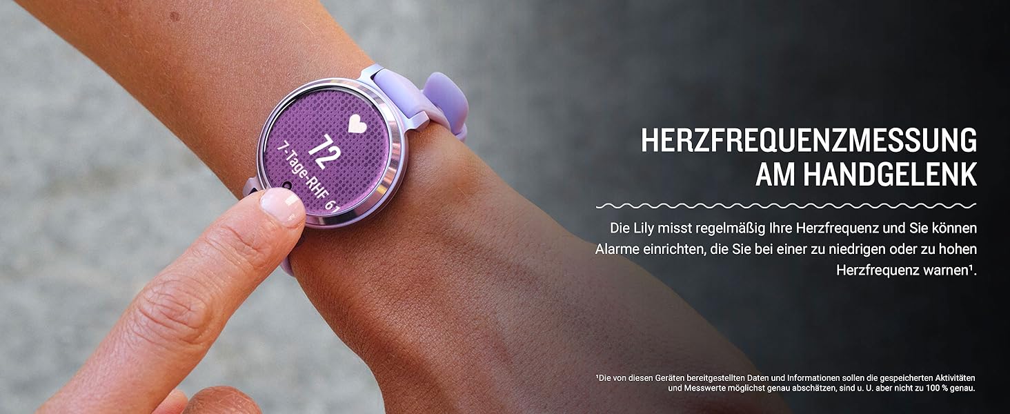 Розумний годинник Garmin Lily 2 [відновлений] - стильний аксесуар з преміум-люнеткою, 2.54 см сенсорний дисплей, до 5 днів роботи від акумулятора, відстеження здоров'я та фітнесу для жінок, сповіщення зі смартфона [відновлений]