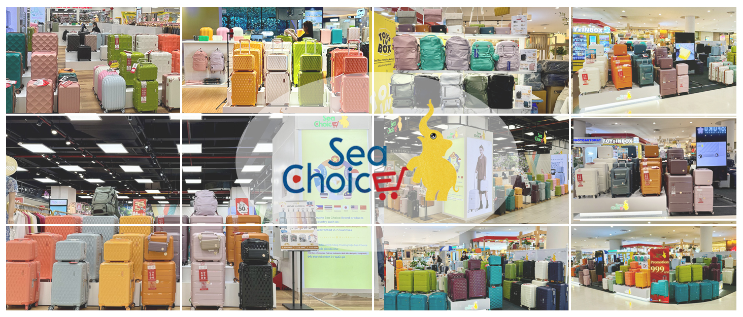 Набір валіз Sea Choice Hartschalen 2 шт. (Trolley, 55/78 см) з TSA замком та тримачем для напоїв, зелений