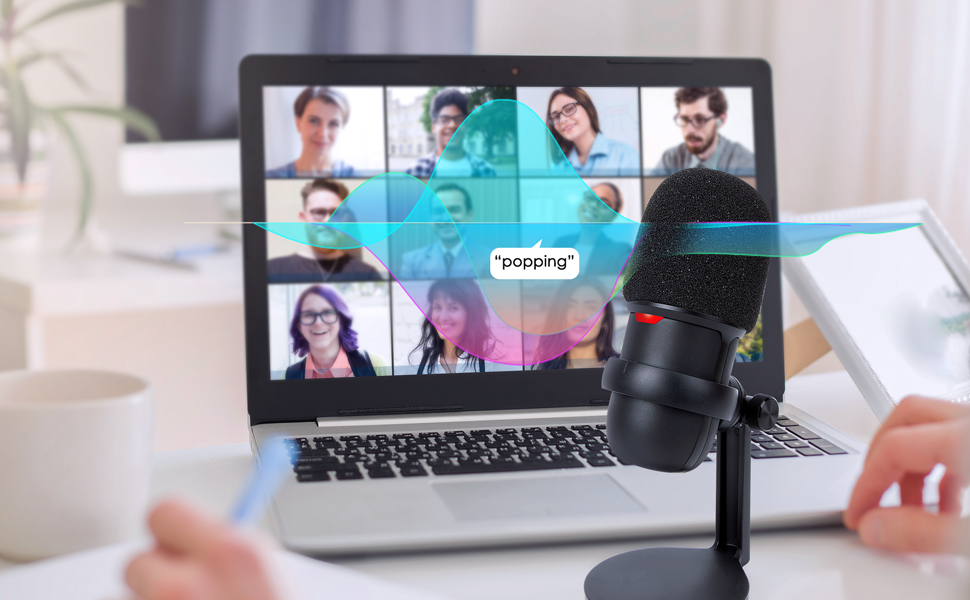 Підставка для мікрофона SoloCast від YOUSHARES: мікрофонний кронштейн з кріпленням для HyperX SoloCast, з поп-фільтром