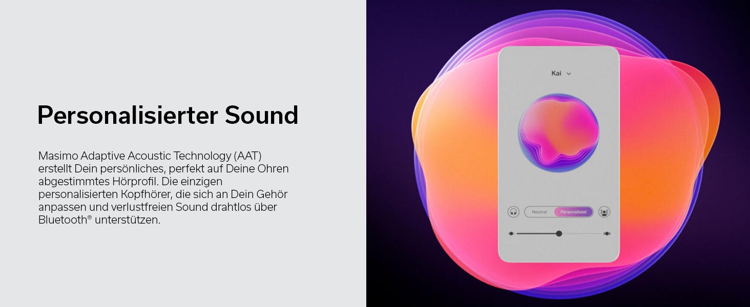 Навушники бездротові Denon PerL Pro Premium чорні з шумозаглушенням та адаптивним звуком Masimo