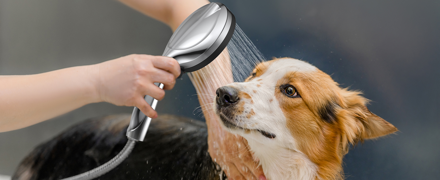 Насадка для душу VOXON з 10 режимами, високий тиск, економія води, для чищення ванни та плитки