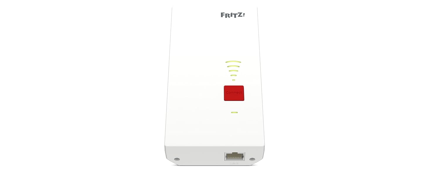Повторювач Wi-Fi FRITZ!Repeater 2400: Dual-Band AC + N, Gigabit LAN, версія для німецькомовних