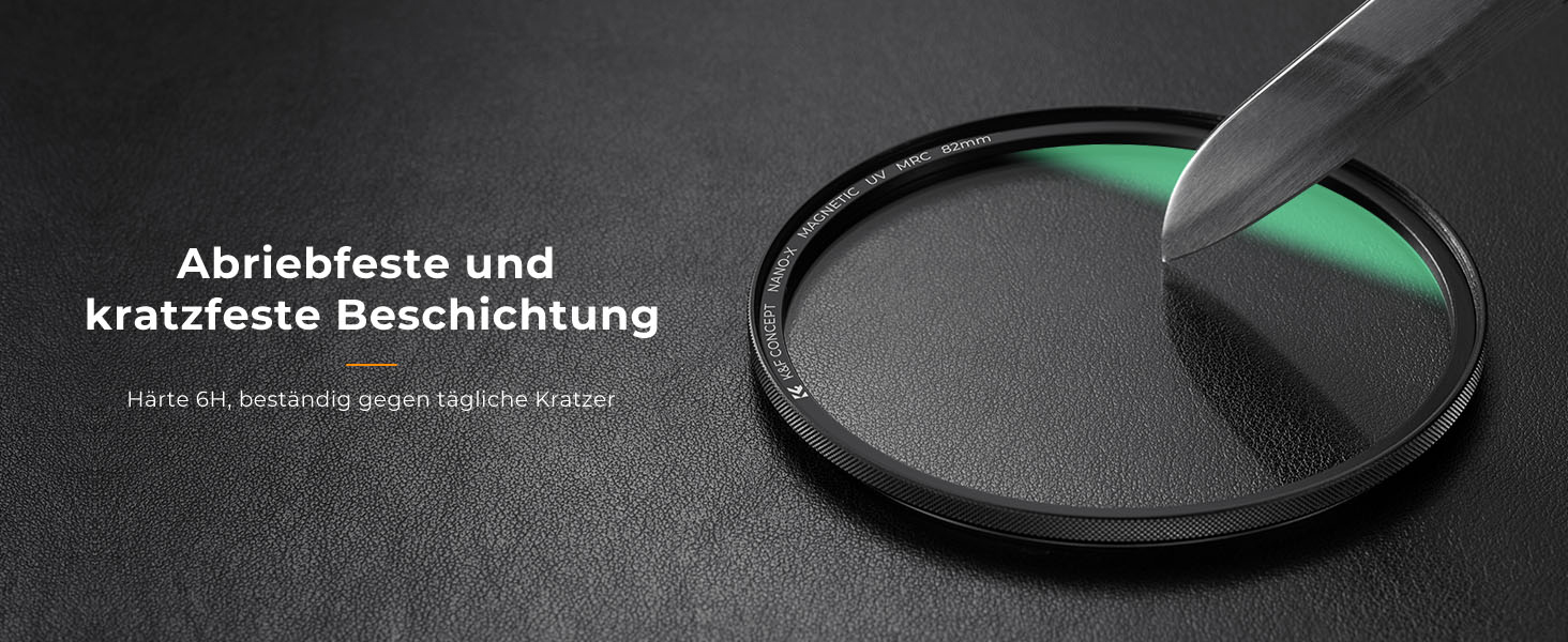 Фільтр K&F Concept 67мм MCUV з магнітним кріпленням та кришкою для об'єктива (Nano-Xcel)