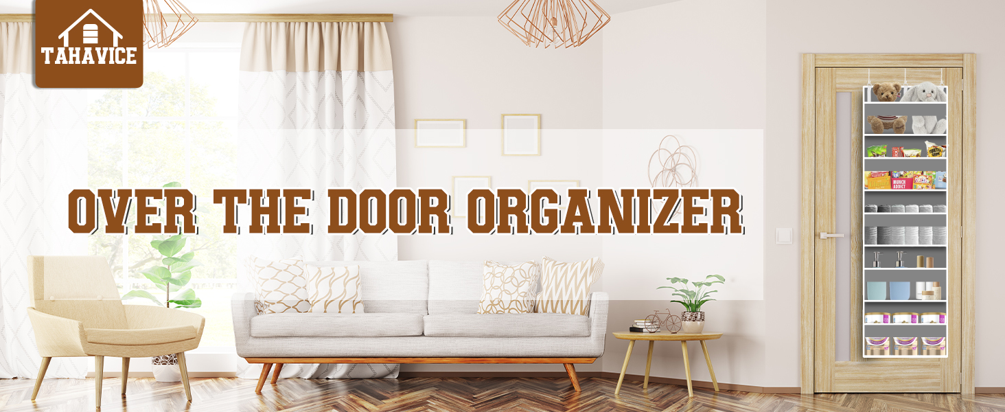 Органайзер на двері 5-поверховий складний, темно-сірий – для ванної, дитячої, кемпінгу