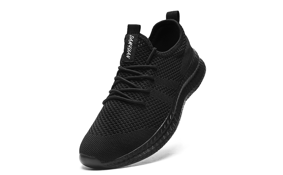 Жіночі кросівки для ходьби, бігу та трекінгу EGMPDA - зручні та легкі, чорного кольору