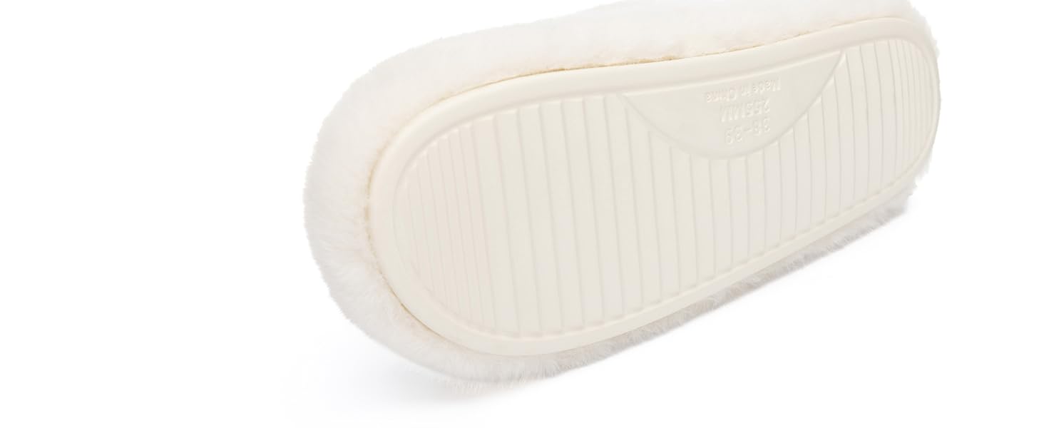Жіночі домашні тапочки Chantomoo з піною Memory Foam - м'які, зручні, з штучного хутра, відкриті, з двома ремінцями, трендовий подарунок, 40/41 EU, світло-коричневі