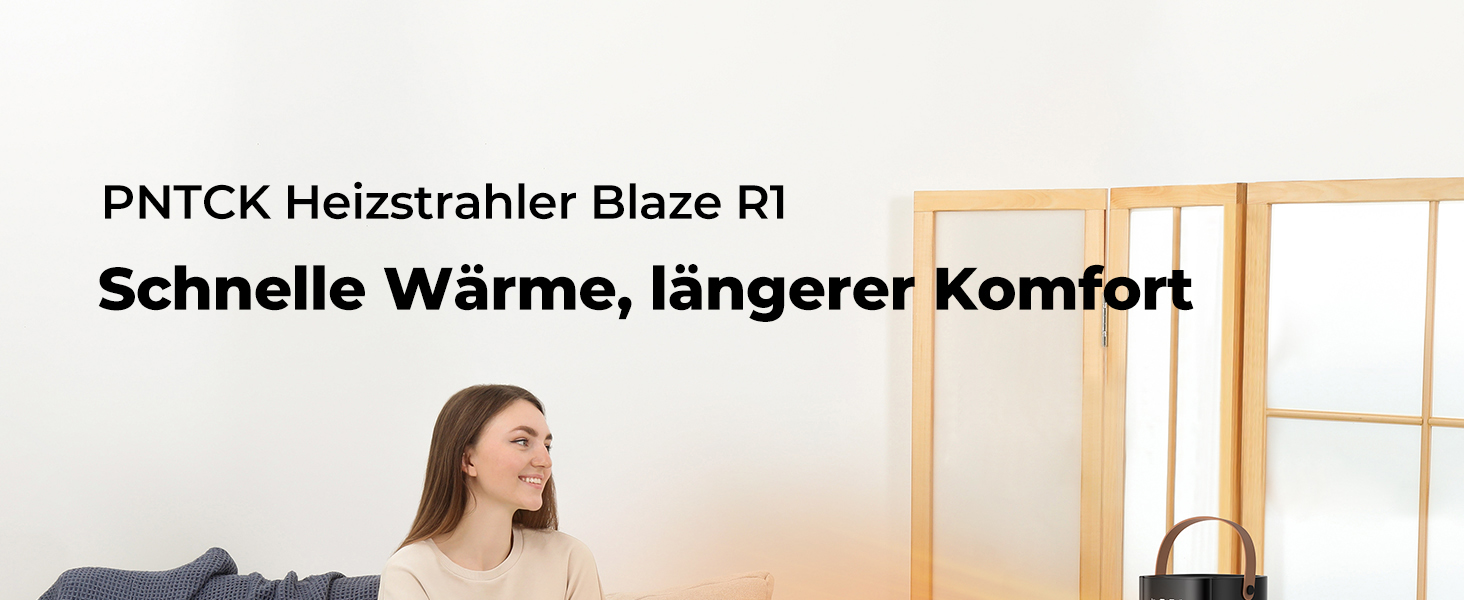 Електричний обігрівач PTC з керамічним нагрівачем, 2000W, 75° обертання, термостат, тихий, 3 режими, таймер 24 год, захист від перегріву та перекидання