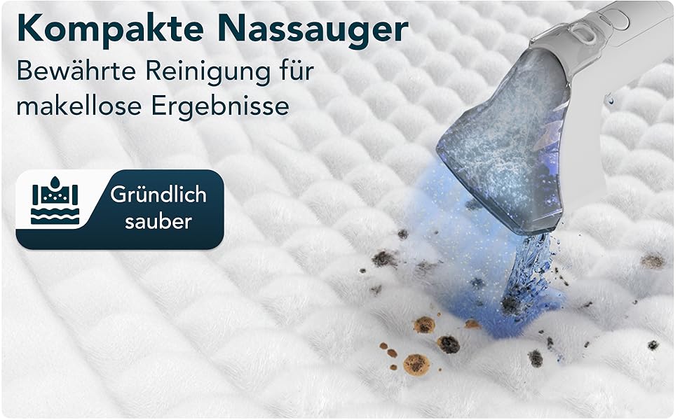 Портативний мийник для м'яких меблів та килимів – мийний пилосос для килимів, м'яких меблів, автосидінь та диванів