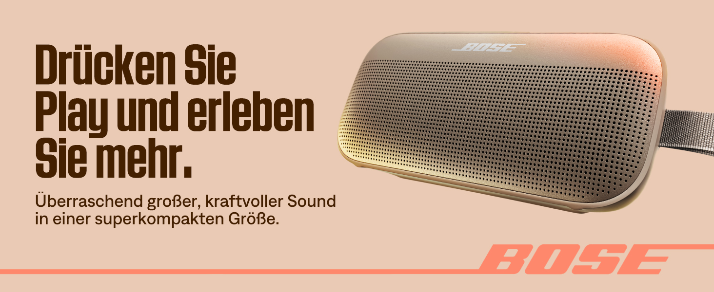 Портативна Bluetooth колонка Bose SoundLink Flex (2-ге покоління), водонепроникна, пилонепроникна, з природним звучанням, до 12 годин роботи від акумулятора, чорна