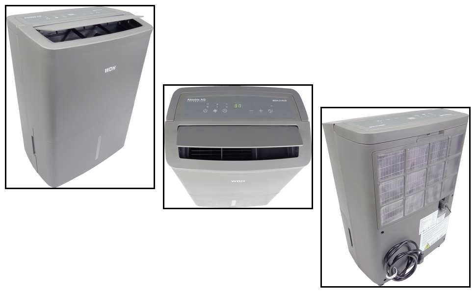 Зволожувач повітря Aktobis WDH-106LE - тихий, потужний (16 л/добу)