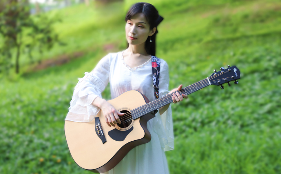 Гітарний ремінь Rayzm з бавовни для акустичної, електрогітари та бас-гітари з кишенькою для медіатора, рожевий принт, ширина 5 см, регульована довжина