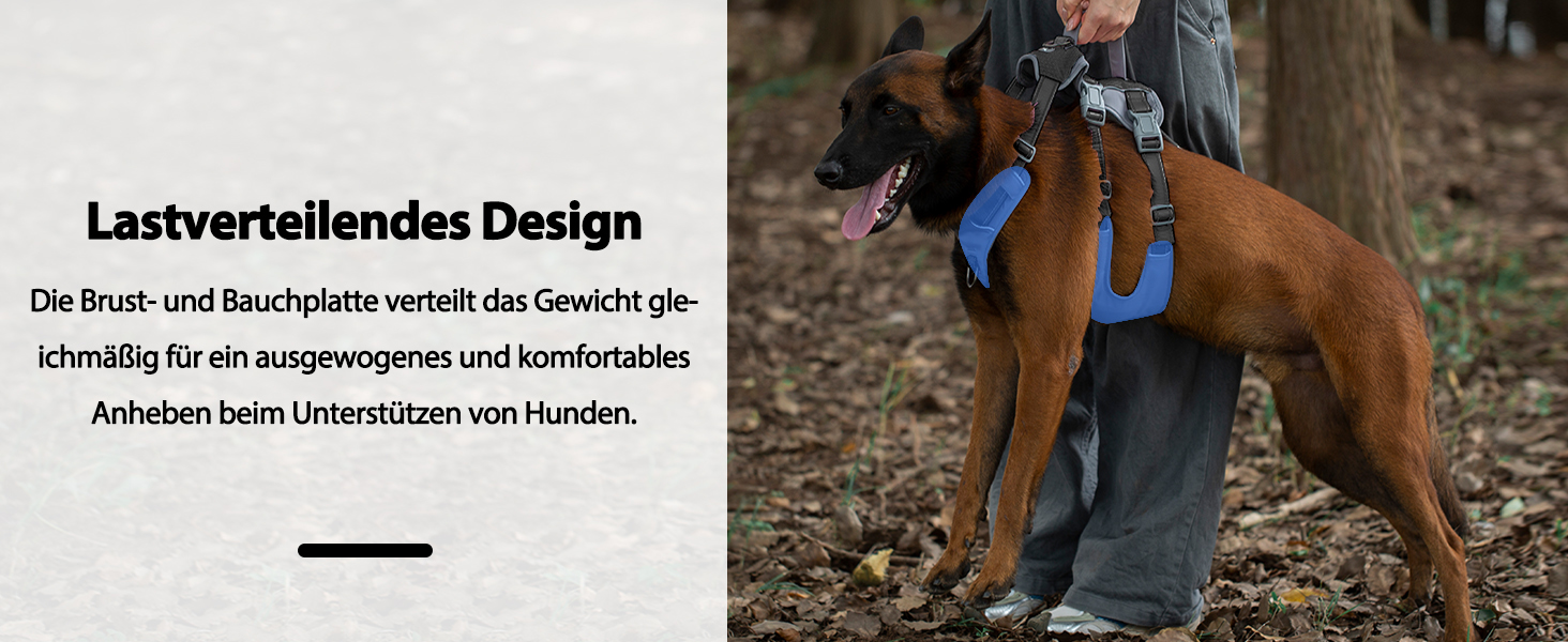 Шлейка для собак Huntboo безпечна від виривання, шлейка від паніки, світловідбиваюча шлейка з ручкою, регульована шлейка для собак маленьких, середніх та великих порід (M) Середня (1 шт.) (Extra груба (1 шт.), Чорна)