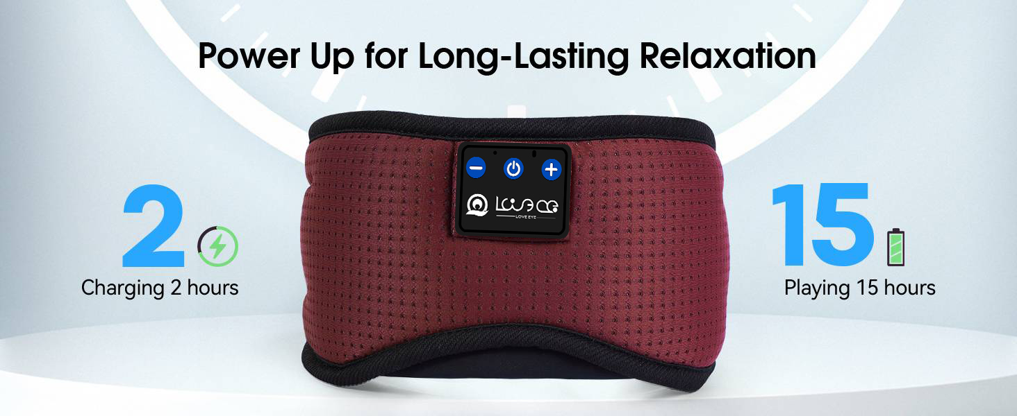 Маска для сну для тих, хто спить на боці, з Bluetooth навушниками. 100% непрозора маска для очей, ультрам'яка. Для подорожей, сну, йоги, медитації. Чорний колір. 1 шт.