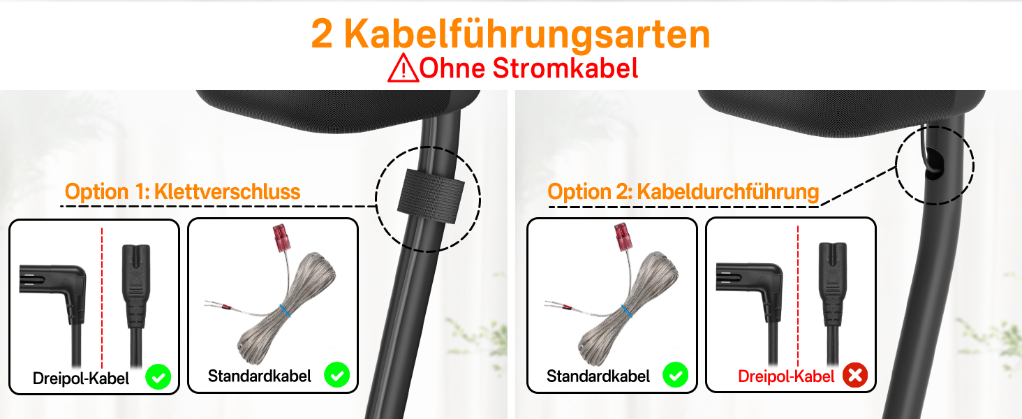 Підставка для сателітної акустики 2 шт. Розширювана висота 33-42 см - для LG, Vizio, Sony, Samsung
