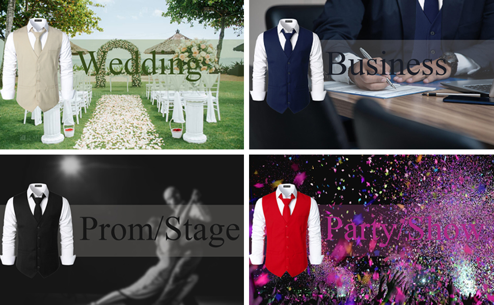 Чоловіча жилетка Parklees в стилі хіпстер/урбан, для ділового образу, формальна, Slim Fit, під костюм/смакінг, чорна, 3XL