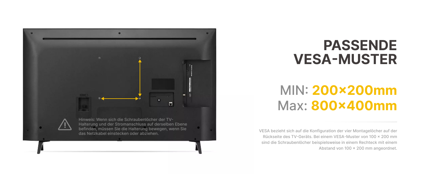 Кріплення для телевізора monTEK 1080mm для 43-90 дюймів (Flat/Curved), до 60 кг, поворотне та нахильне, VESA 800x400 mm
