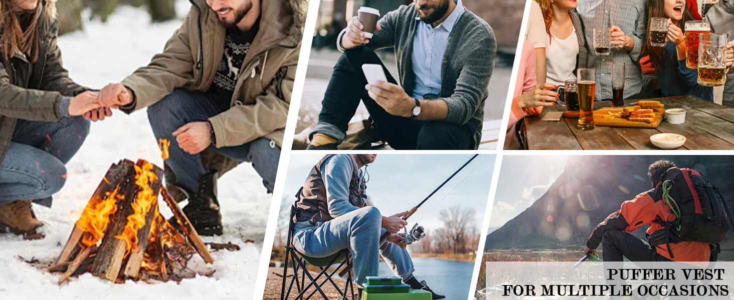 Чоловіча зимова жилетка AIEOE з PU шкіри, без рукавів, водонепроникна, з капюшоном, тепла, з утеплювачем, чорна