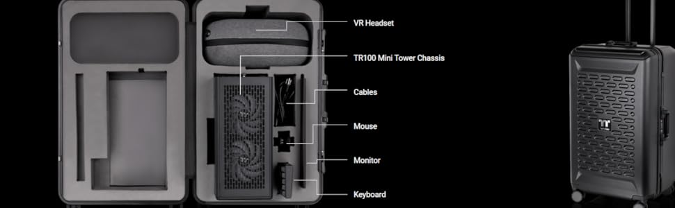 Корпус Thermaltake TR100 Matcha Green Mini-ITX SFF: 18.4L, Dual-Chamber, PCIe 4.0, підтримка AIO 280mm, тихий Airflow