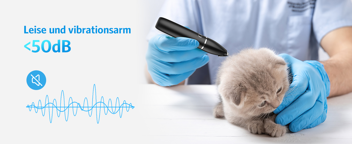 Набір для стрижки собак та котів 2-в-1 Brifit, триммер для лап, тиха, водонепроникна IPX7, професійна стрижка тіла, лап, очей, вух, обличчя, білий (чорний)