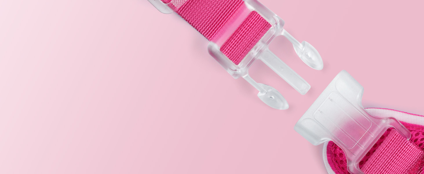 Світлодіодна шлейка для собак з підсвічуванням, світловідбиваюча, регульована, рожева, XL