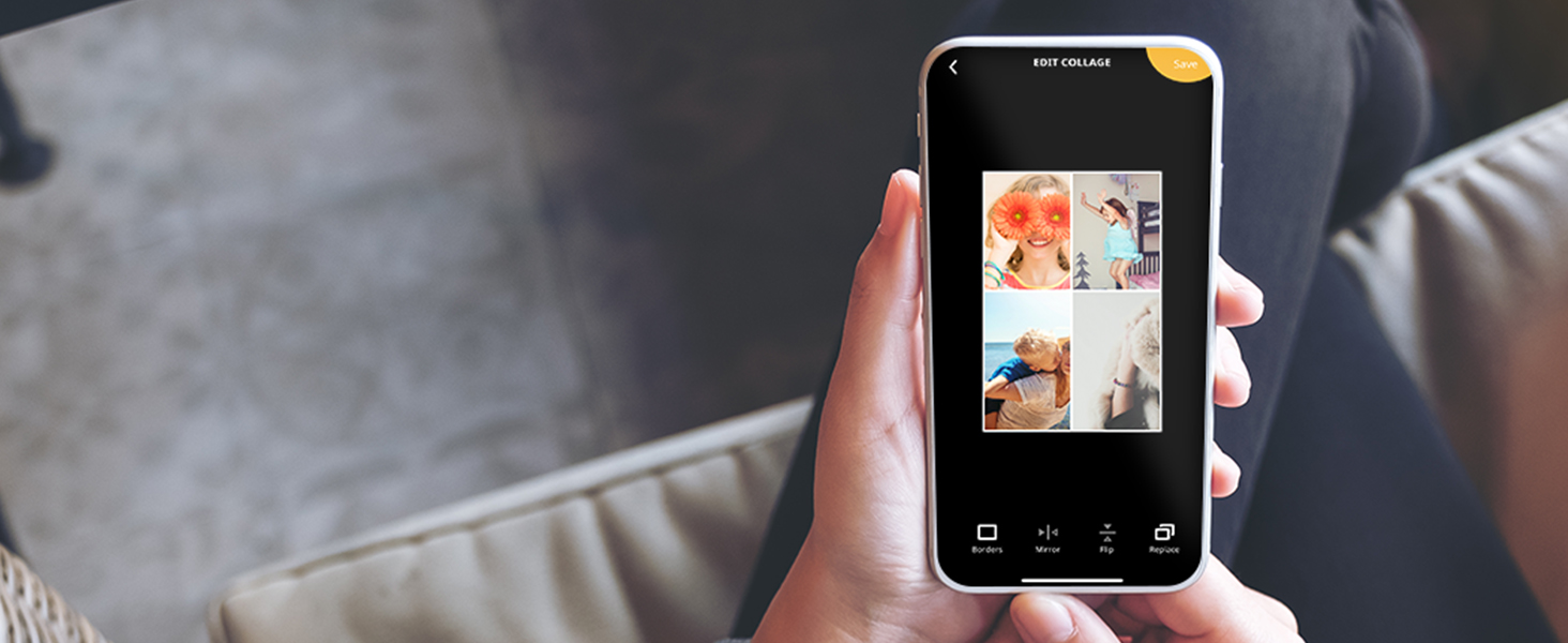 Фотопринтер KODAK Step: Міні-принтер для смартфонів з Bluetooth, друк на Zink 2x3
