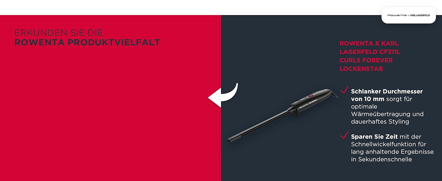 Випрямляч для волосся Rowenta Optiliss SF3210, керамічне покриття, 10 температурних режимів (до 230°C), швидкий нагрів, білий