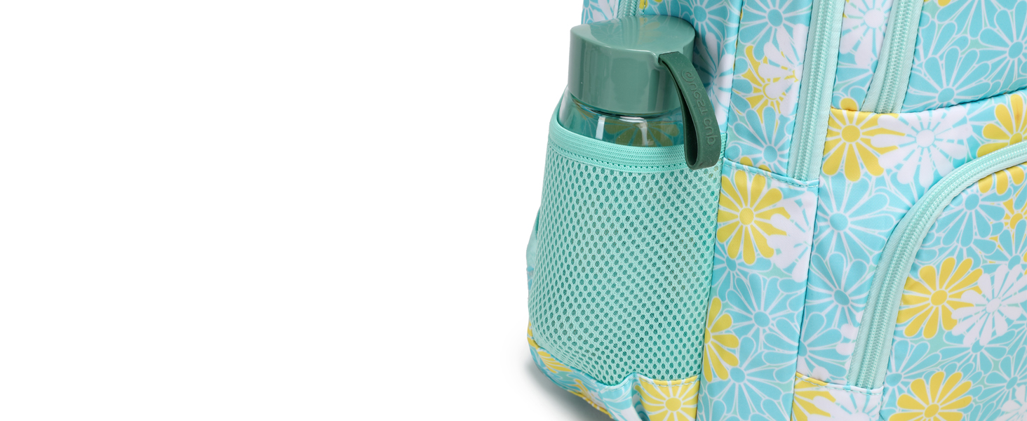 Шкільний рюкзак ZHIERNA для дівчаток-підлітків: набір з ланч-боксом та пеналом, блакитний