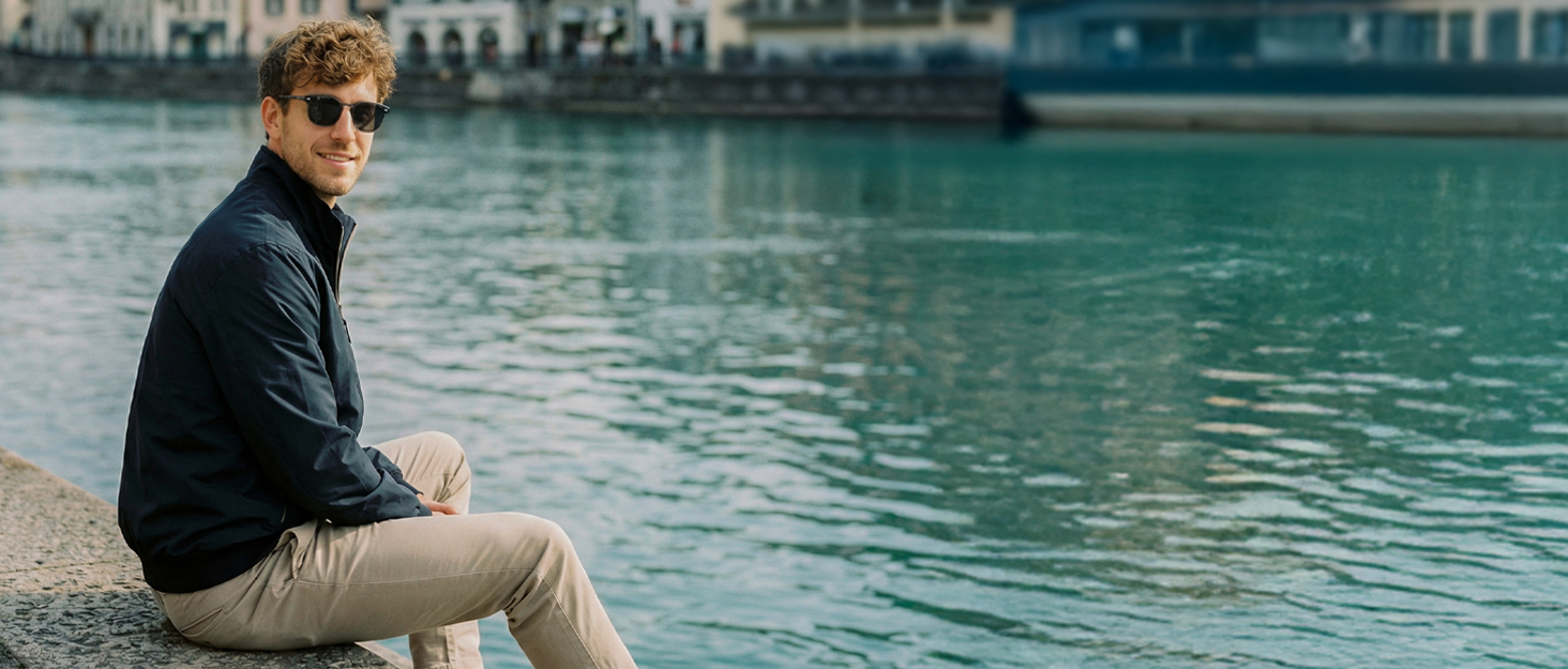 Чоловічі джинси Indicode INSantino з еластичного деніму (99% бавовна), 32W/32L, Medium Dark Cloud